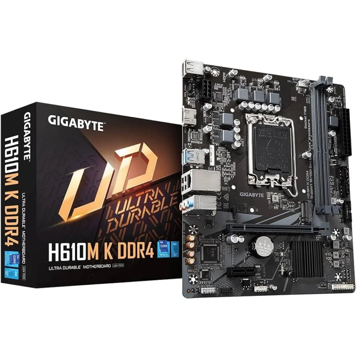 GIGABYTE H610M K DDR4 LGA1700 Motherboard