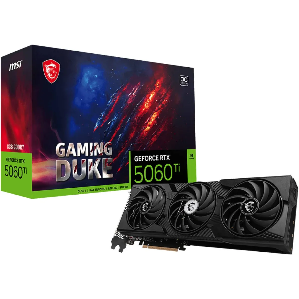 RTX 5060 Ti GAMING DUKE 3X OC 16GB GDDR7 Graphics Card