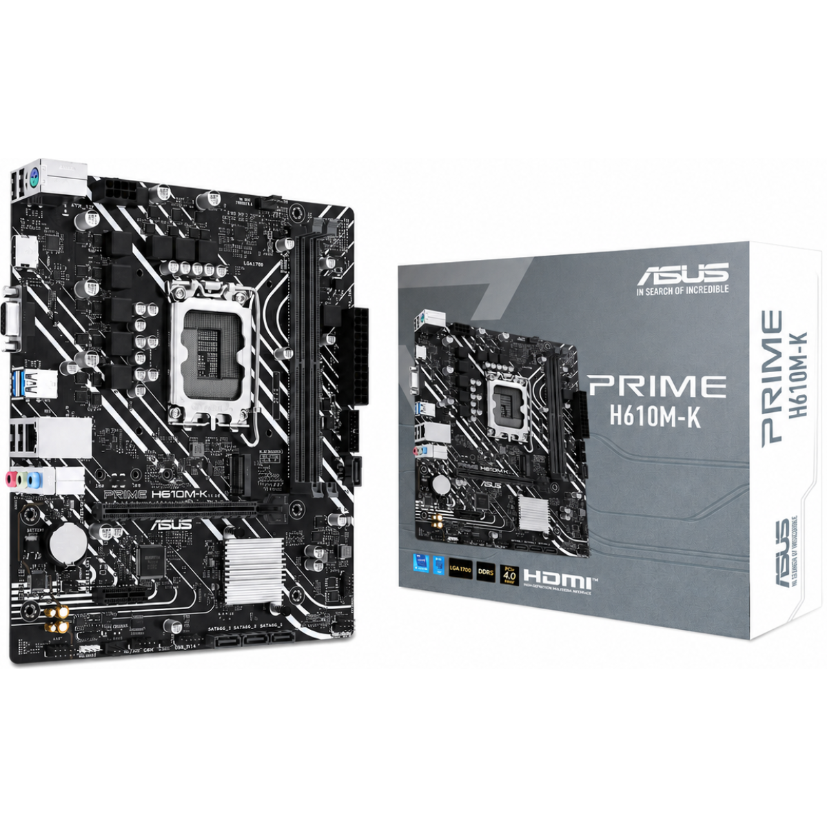 ASUS Prime H610M-K DDR5 LGA1700 Motherboard