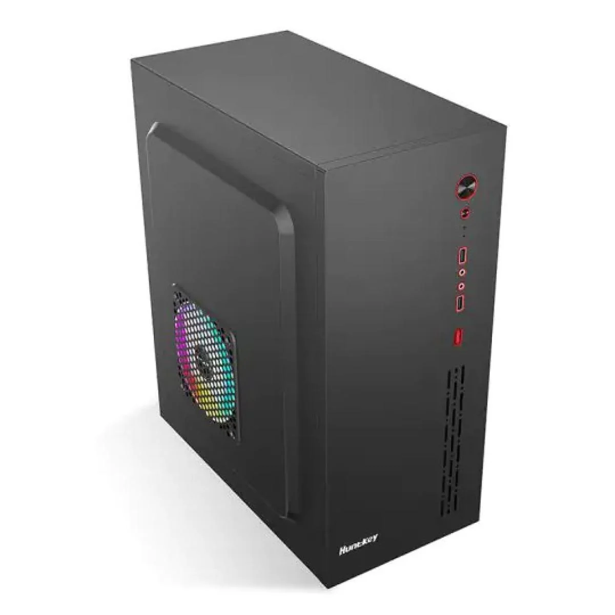 Huntkey HK360 ATX Business PC Case Without Fans -Black