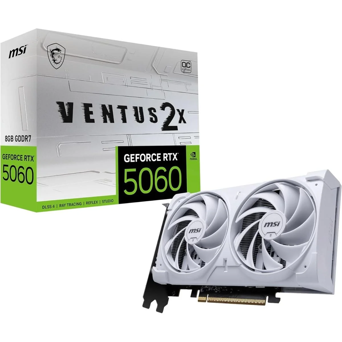 MSI RTX 5060 Ventus 8GB GDDR7 Graphics Card