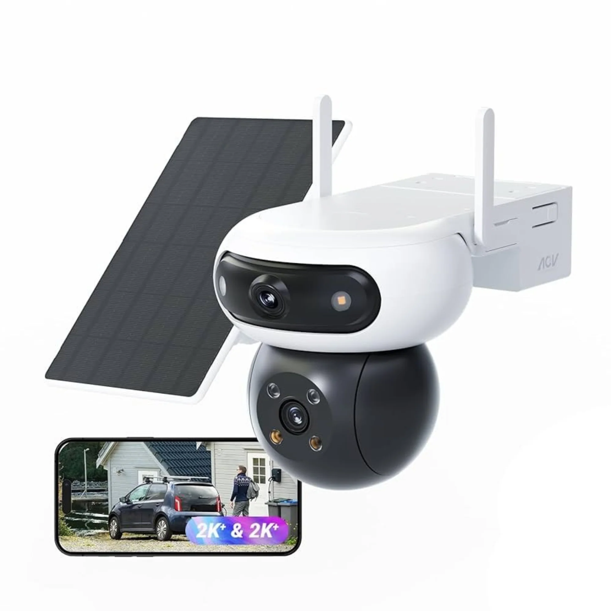 EZVIZ CB90x Dual 4G Solar Security Camera