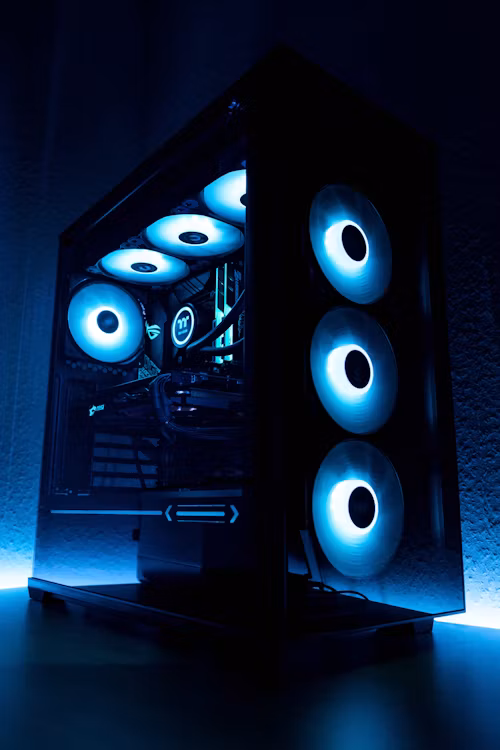 Fractal Design Momentum 120mm Addressable RGB PWM Black 3-Pack