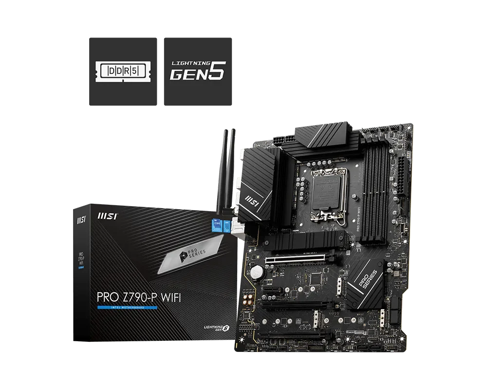 MSI PRO Z790-P WIFI INTEL LGA1700 ATX Motherboard